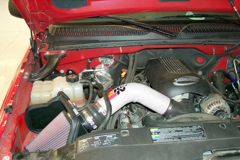K&N Engineering 77-3031KP K&N 01-07 Chevy Silverado 2500HD/3500HD V8-6.0L High Flow Performance Kit