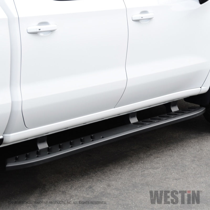 Westin 28-81275 2019 Chevrolet Silverado/Sierra 1500 Crew Cab Thrasher Running Boards - Textured Black