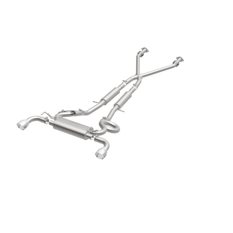Magnaflow 19135 MagnaFlow Cat-Back 09-17 Nissan 370Z V6 3.7L Street Series SS 2.25in Dual Split Rear Exit Exhaust