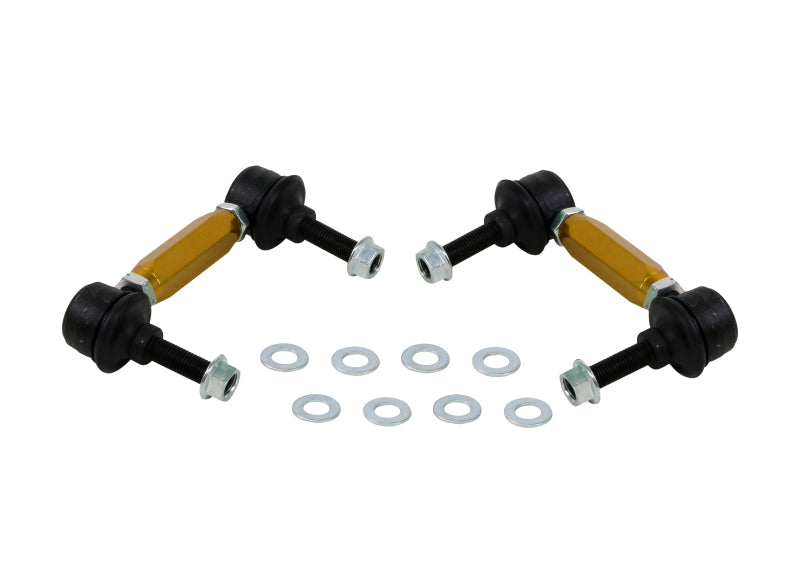 Whiteline KLC141 03-06 Nissan 350z Z33 Rear Swaybar link kit-Adjustable Ball End Links