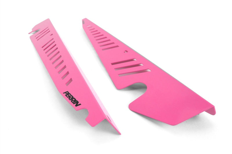 Perrin Performance PSP-ENG-550HP PERRIN 15-21 Subaru WRX/STI Fender Shroud Set - Hyper Pink
