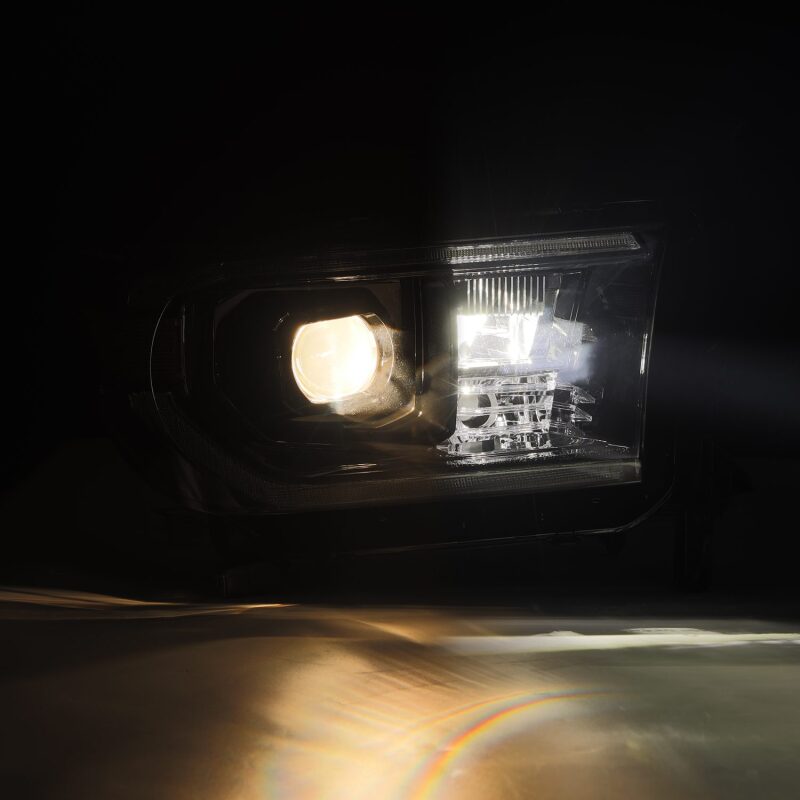 AlphaRex 880828 07-13 Toyota Tundra/08-17 Toyota Sequoia G2 PRO-Series Projector Headlights Alpha-Black