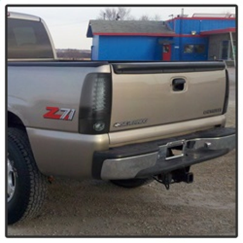 SPYDER 5078063 Spyder Chevy Silverado 1500 99-02 (Not Fit Stepside) LED Tail Lights Blk Smke ALT-YD-CS99-LED-BSM