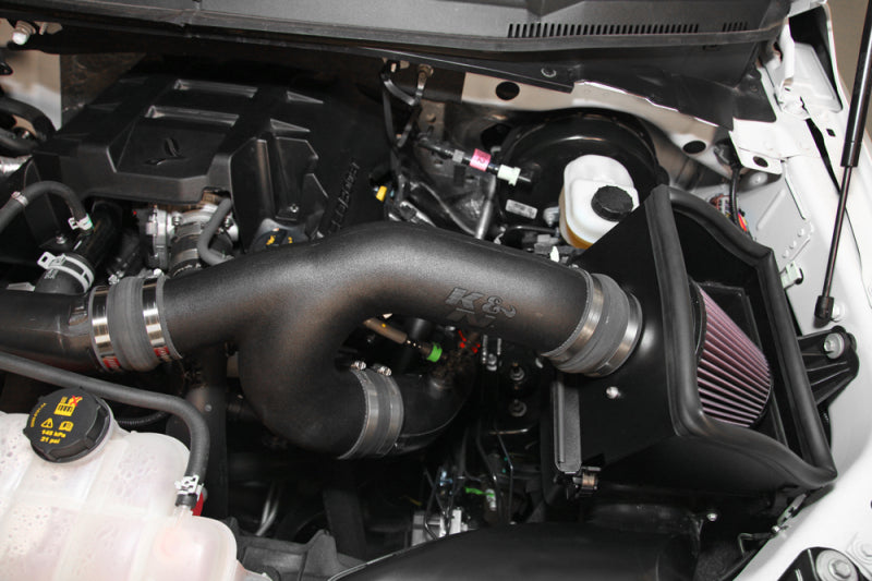 K&N Engineering 63-2593 K&N 15-16 Ford F-150 2.7L V6 F/I AirCharger Intake Kit