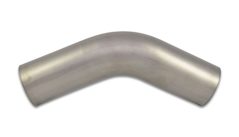 Vibrant 13454 3in. O.D. Titanium 45 Degree Mandrel Bend Tube / 4in. CLR