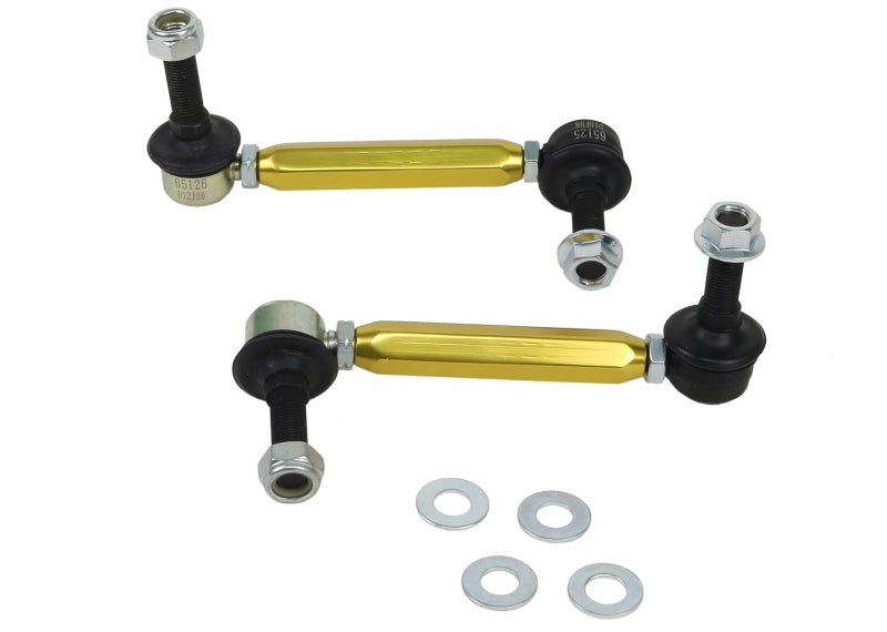 Whiteline KLC180-155 Universal Sway Bar - Link Assembly Heavy Duty 150mm-175mm Adjustable Steel Ball