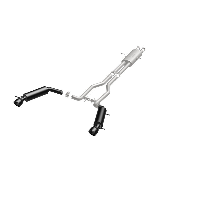 Magnaflow 19123 MagnaFlow Cat-Back 15-16 Land Rover Ranger Rover V6 SS 2.5in Dual Split Rear Exit 4.5in Black Tips