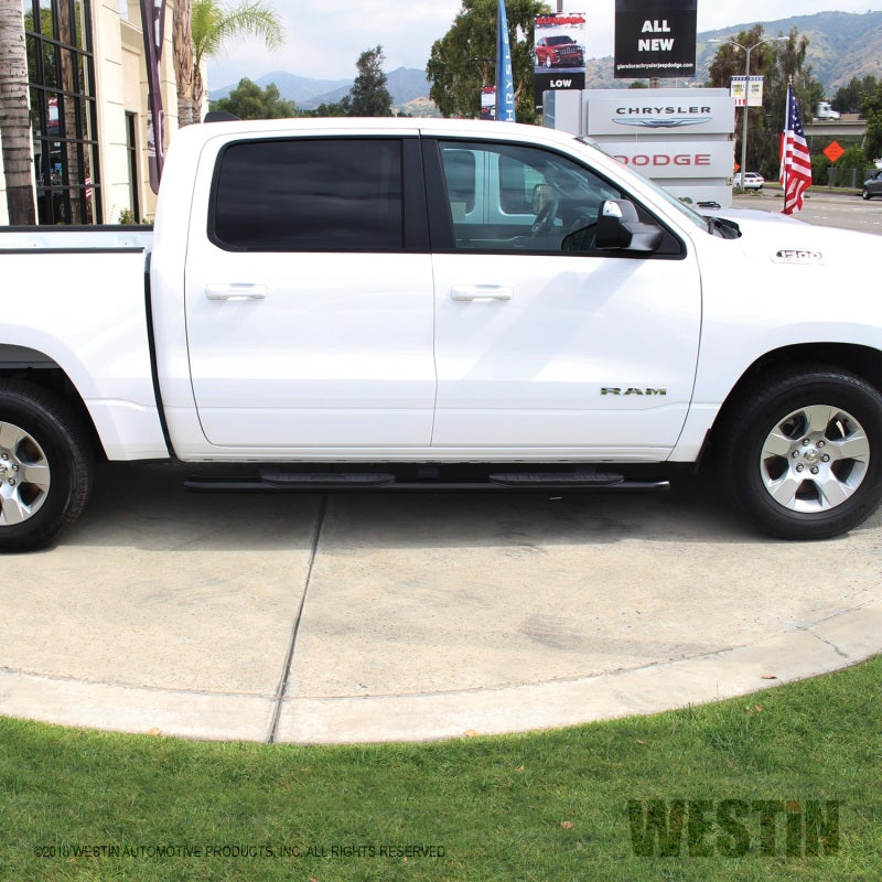 Westin 21-24095 19-20 RAM 1500 Quad Cab (Excludes RAM 1500 Classic) PRO TRAXX 4 Oval Nerf Step Bars - Black