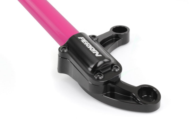 Perrin Performance PSP-SUS-052HP PERRIN 02-07 Subaru WRX/STi/Impreza / 04-08 Forester Front Strut Brace - Hyper Pink