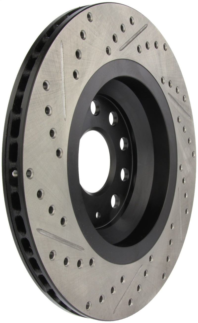 Stoptech 127.33113L StopTech 09 VW Passat CC / 06-09 Passat Slotted & Drilled Left Rear Rotor