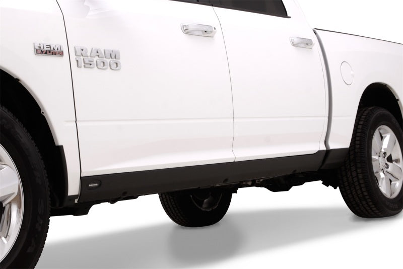 Bushwacker 14086 09-19 RAM 1500/2500/3500 Trail Armor Rocker Panel and Sill Plate Cover - Black