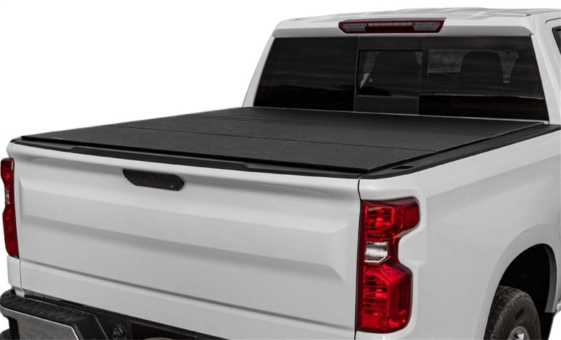 Access B3020019 LOMAX Tri-Fold Cover Black Urethane Finish 14-18 Chevrolet Silverado 1500 - 5ft 8in Bed