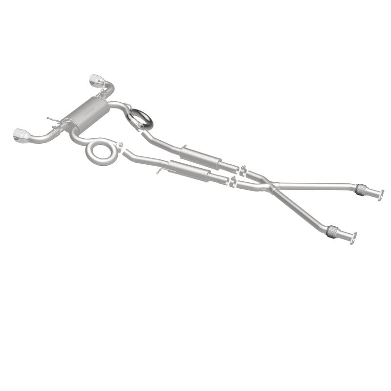 Magnaflow 19135 MagnaFlow Cat-Back 09-17 Nissan 370Z V6 3.7L Street Series SS 2.25in Dual Split Rear Exit Exhaust
