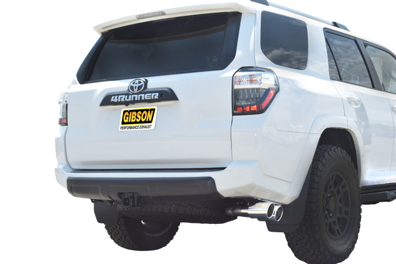 Gibson 618816 04-22 Toyota 4Runner 4.0L 2.5in Cat-Back Dual Sport Exhaust - Stainless