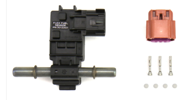 AEM 30-2201 Ethanol Content Flex Fuel Sensor w/ -6AN fittings Kit