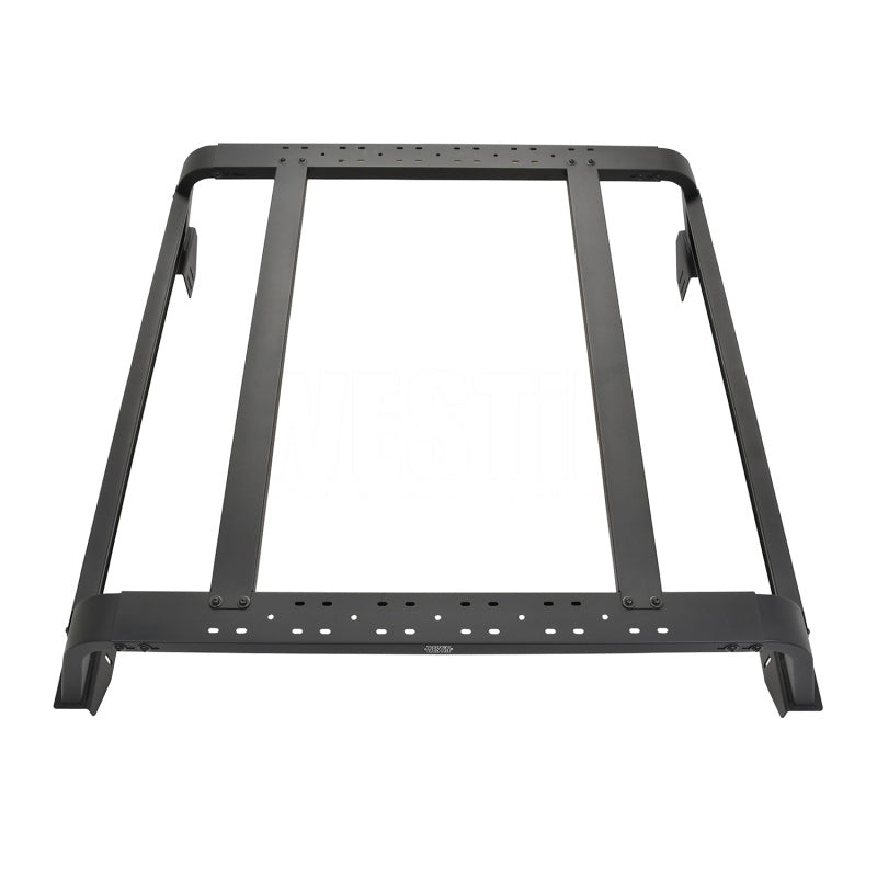 Westin 51-10025 05-21 Toyota Tacoma 6ft Bed Overland Cargo Rack - Textured Black