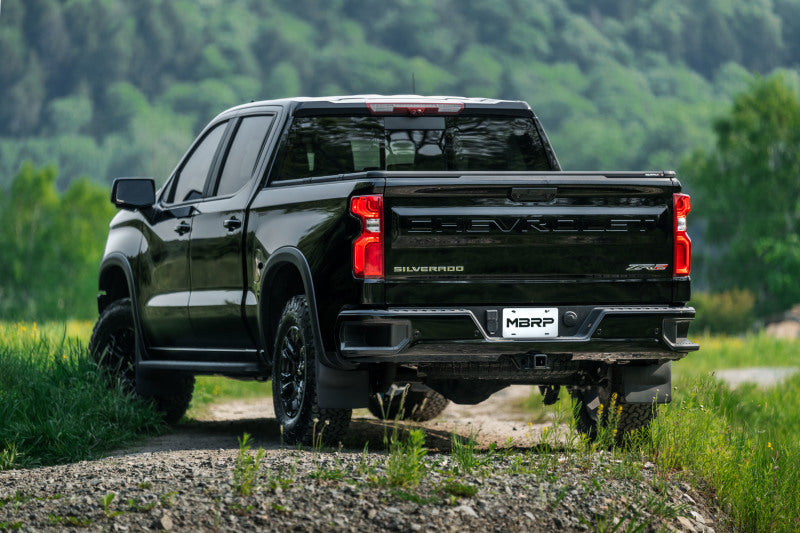 MBRP S5006304 22-23 Chevrolet/ GMC 1500 Silverado/ Sierra ZR2/AT4X 6.2L 2.5in Turn Down 3in Cat Back Exhaust