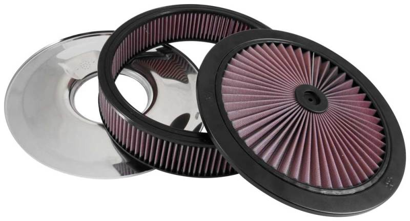 K&N Engineering 66-3010 K&N X-Stream Top Assembly 14in OD 5.125in Neck Flange 4.62in H w/Vent