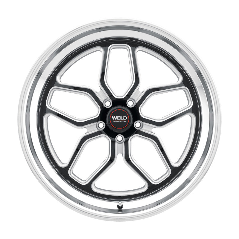 Weld S10720573625 S107 22X10.5 Laguna 5X127 ET13 BS6.25 Gloss Black MIL Dia 78.1