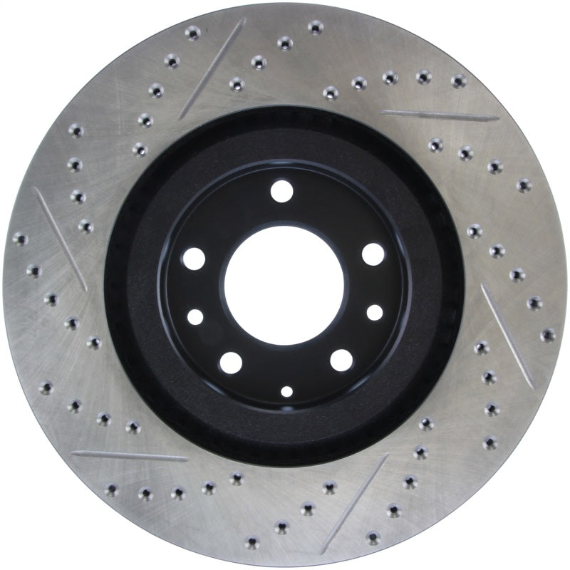 Stoptech 127.45071L StopTech 04-09 Mazda RX-8 Slotted & Drilled Left Front Rotor