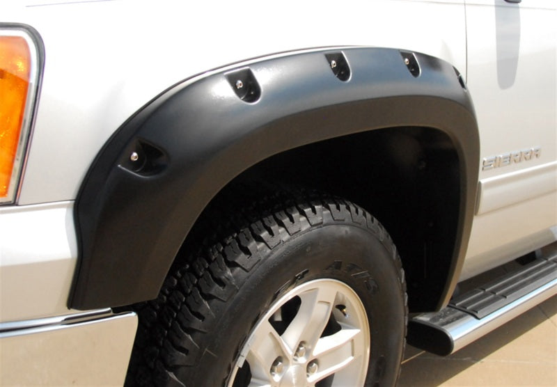 LUND RX109S Lund 07-13 GMC Sierra 1500 RX-Rivet Style Smooth Elite Series Fender Flares - Black (4 Pc.)