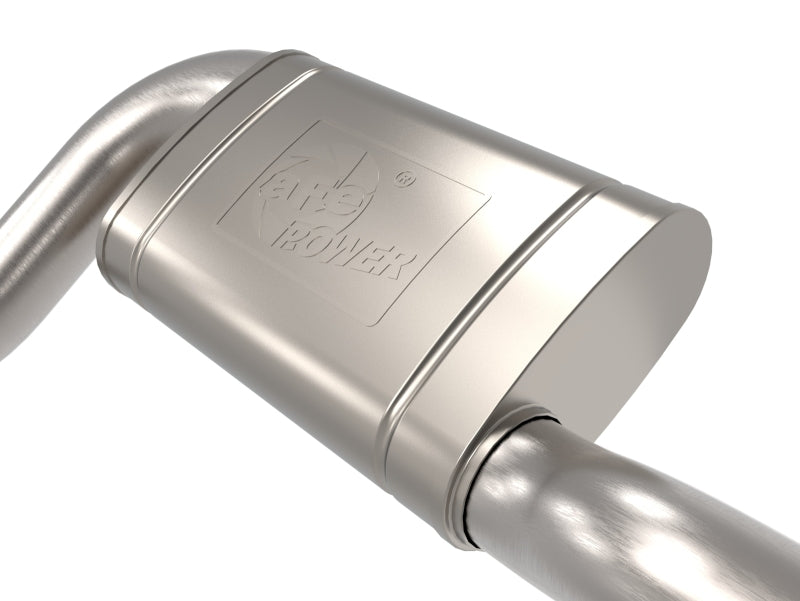 aFe 49-36903 17-21 Alfa Romeo Giulia L4-2.0L (t) Mach Force-Xp 2in to 2-1/2in 304SS Cat-Back Exhaust