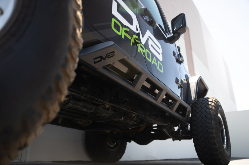 DV8 Offroad SRJL-07 18-23 Jeep Wrangler JL 4 Door FS-15 Series Rock Sliders