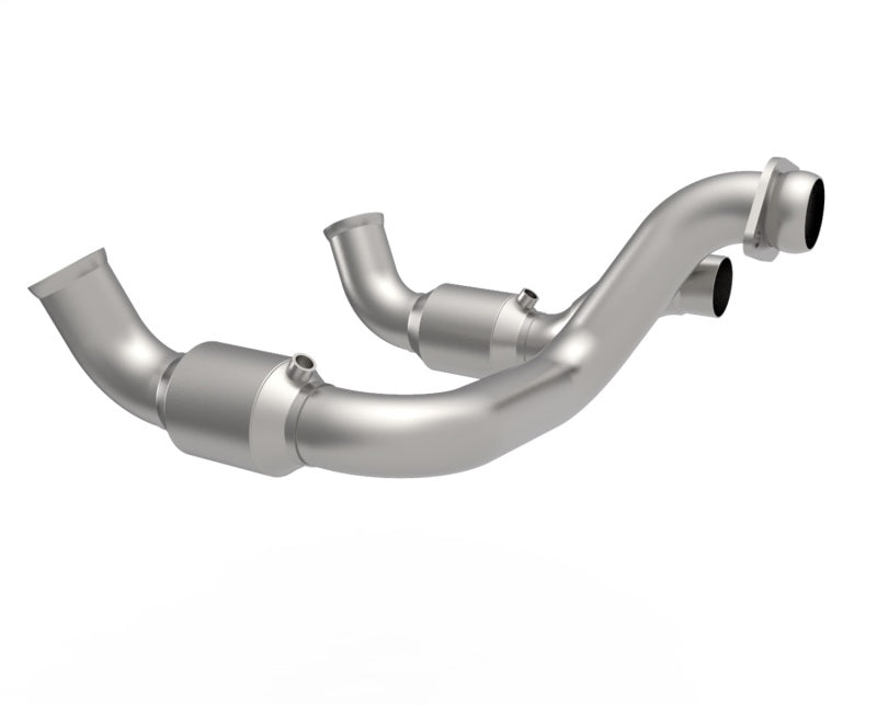 Kooks Headers 1400H430 Kooks 20-22 Ford F250 7.3L V8 / Ford F350 7.3L V8 1-7/8in x 3in SS Headers w/ Green Catted Conn