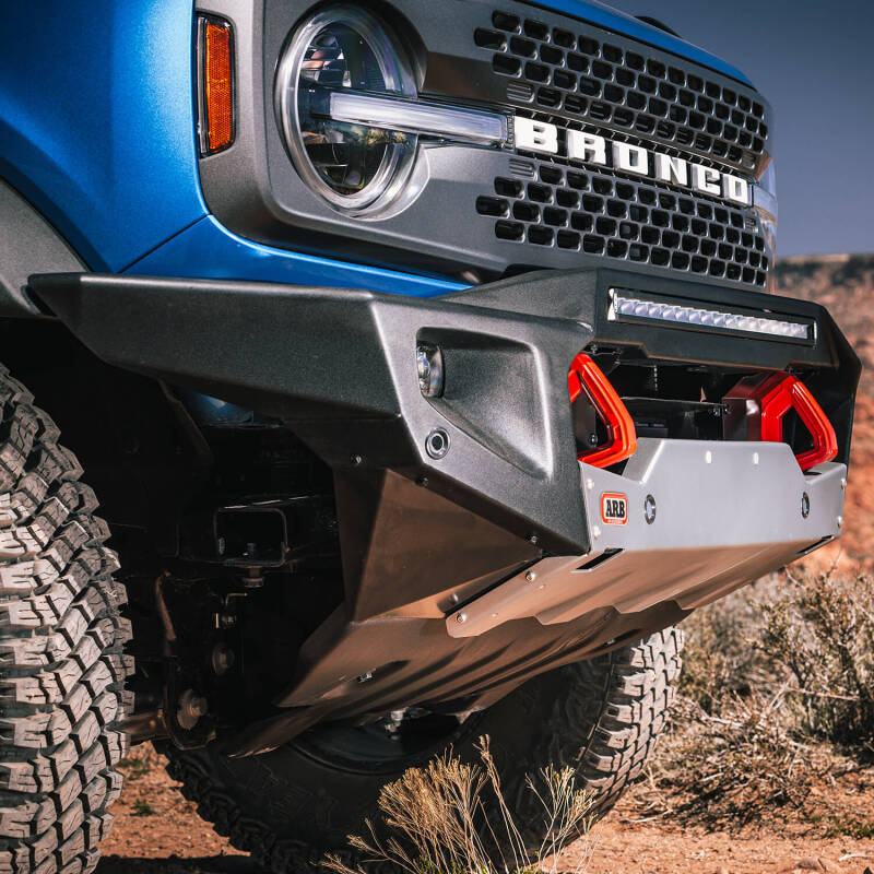 ARB 3280010 2021 Ford Bronco Front Bumper Wide Body - Non-Winch (Fit Kit NOT Included)