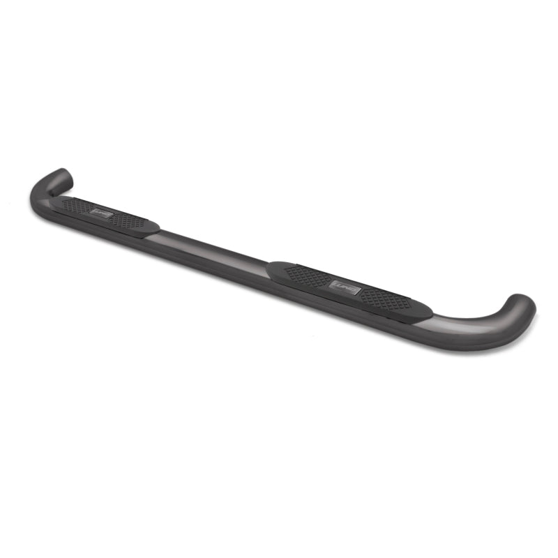 LUND 23440360 Lund 15-17 Chevy Colorado Crew Cab 4in. Oval Curved Steel Nerf Bars - Black