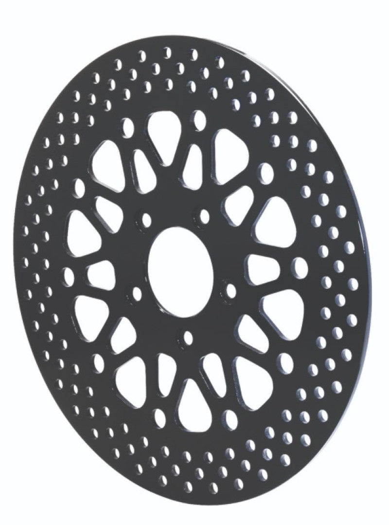 Wilwood 160-10665-BK Rotor-Rear-Harley-Davidson Motorcycle 2000-07 Black Finish 11.50 x .196 - 5 on 3.25in