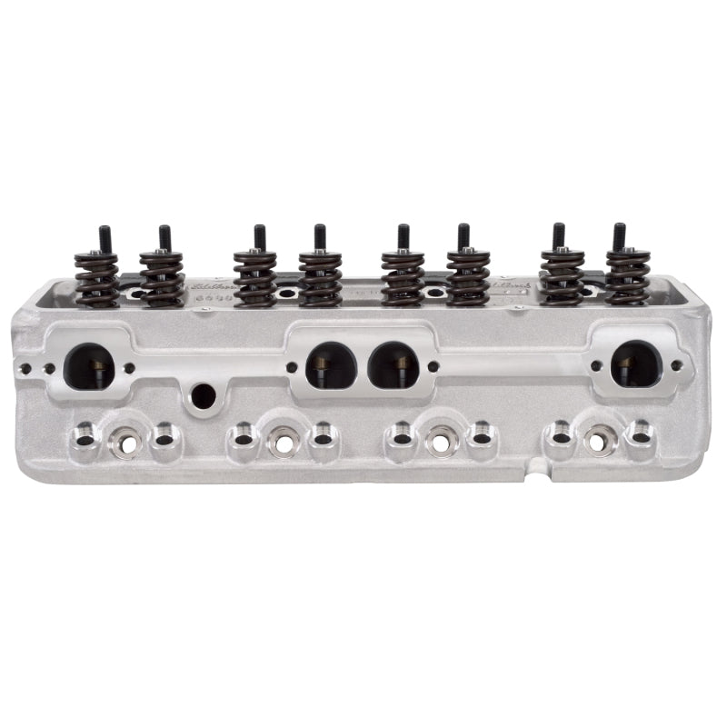 Edelbrock EDE5089 SBC E-Street Cylinder Heads - 2.02/1.60 S/P