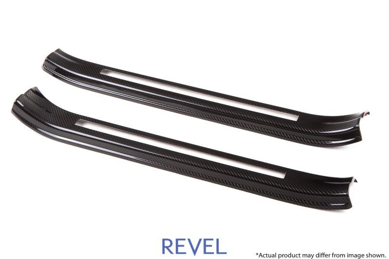 Revel 1TR4GT0AS07 GT Dry Carbon Door Sill Covers (Left & Right) 15-18 Subaru WRX/STI - 2 Pieces