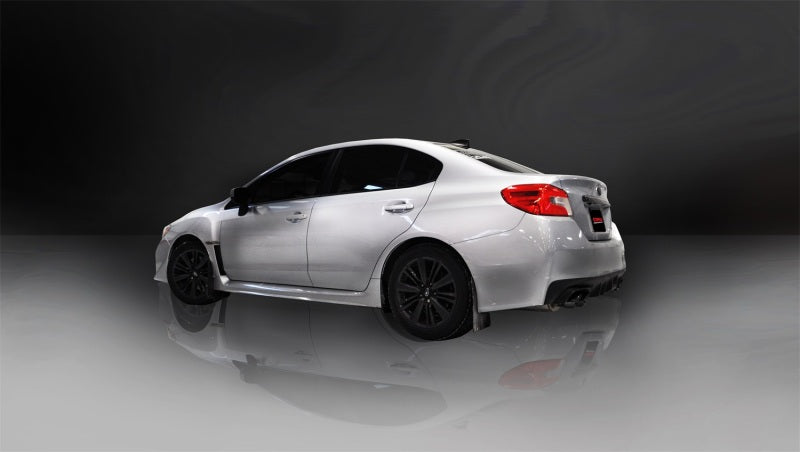 CORSA Performance 14857BLK Corsa 2015-2021 Subaru WRX Cat Back Exhaust Black Quad 3.5in Tips *Sport*