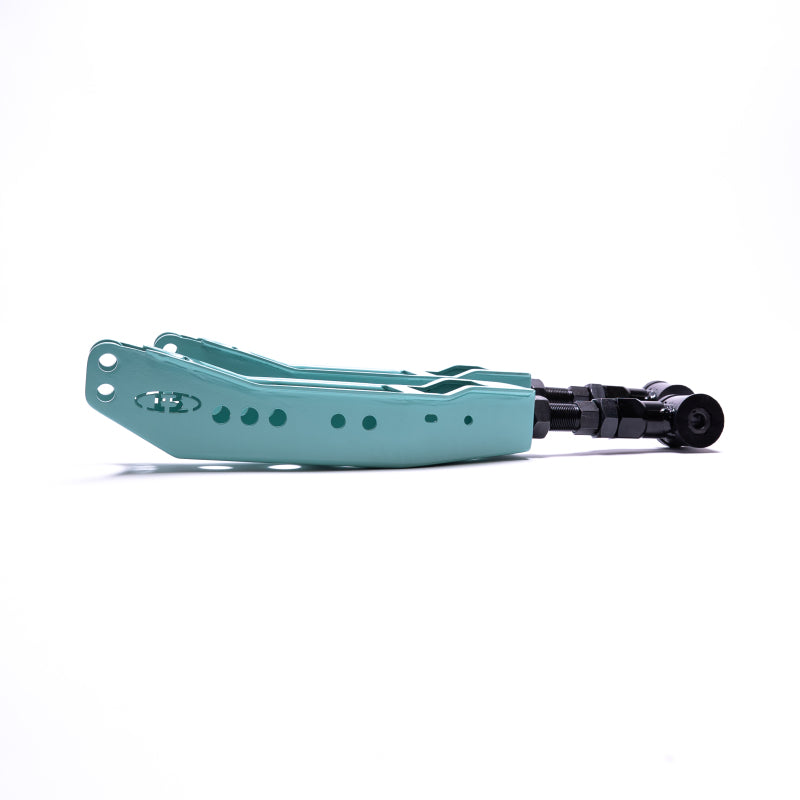 BLOX Racing BXSS-50010-TL Rear Lower Control Arms - Teal (2013+ Subaru BRZ/Toyota 86 / 2008-2023 Subaru WRX/STI)