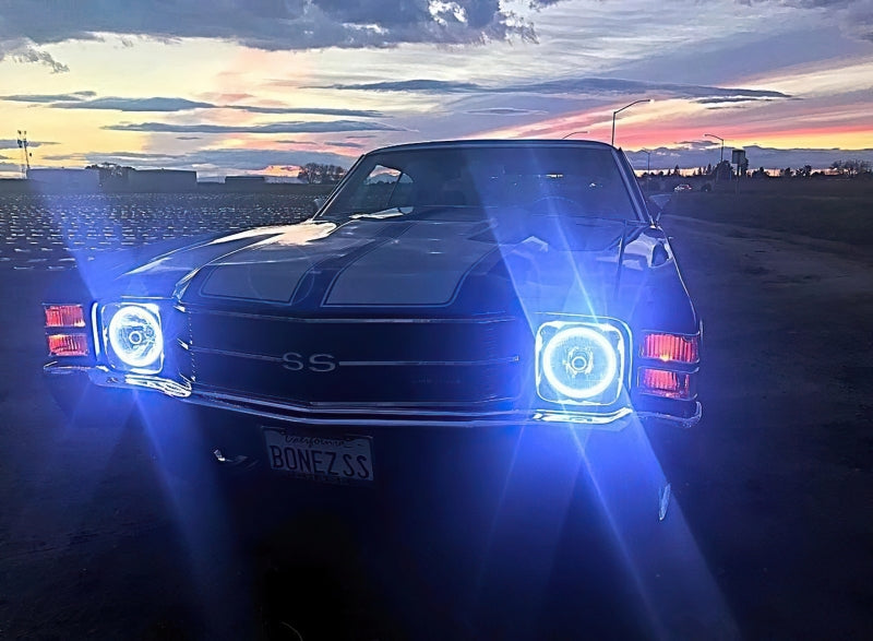 ORACLE Lighting 6905-001 Oracle Pre-Installed Lights 7 IN. Sealed Beam - White Halo