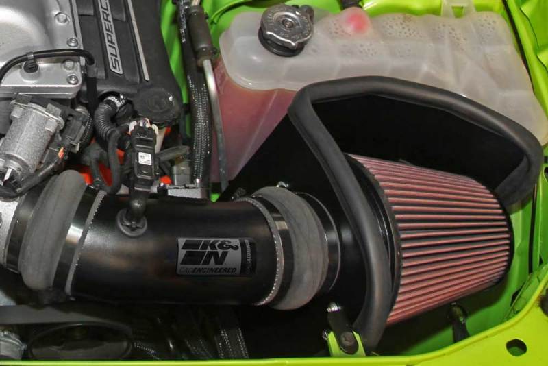 K&N Engineering 69-2550TTK K&N 2015 Dodge Challenger/Charger 6.2L V8 Typhoon Short RAM Intake
