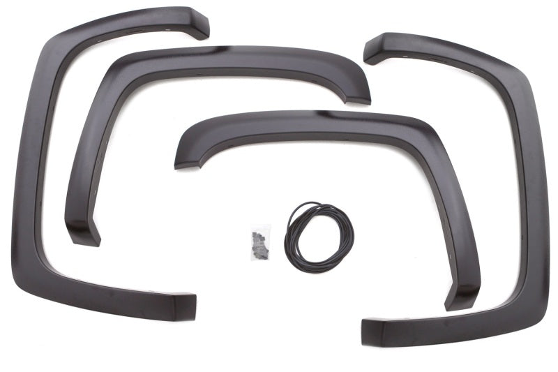 LUND SX106S Lund 07-13 Chevy Silverado 1500 SX-Sport Style Smooth Elite Series Fender Flares - Black (4 Pc.)