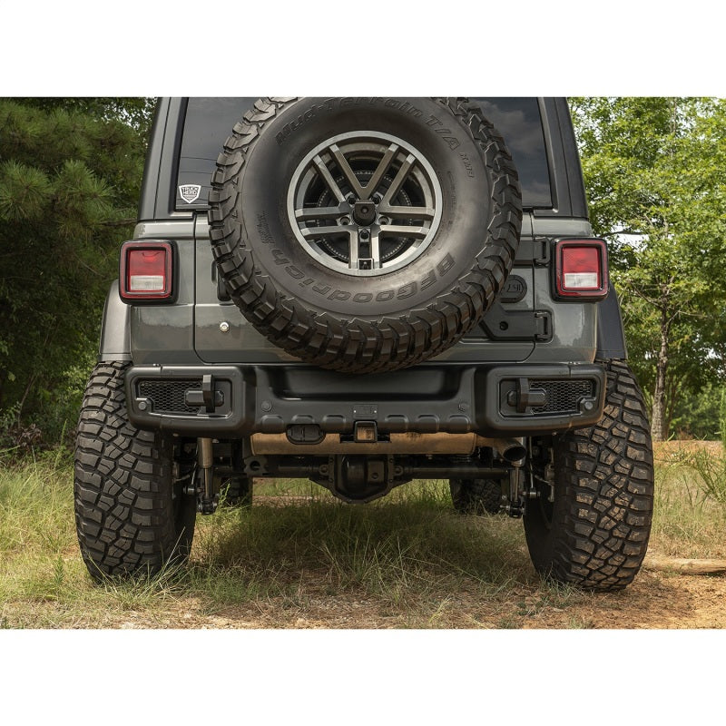 Rugged Ridge 11544.25 Spartacus Rear Bumper Black 18-20 Jeep Wrangler JL