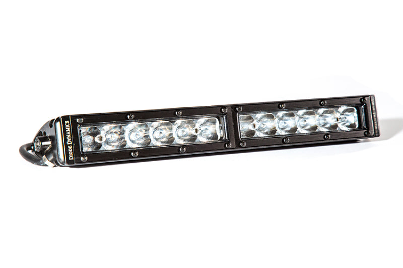 Diode Dynamics DD5015S 12 In LED Light Bar Single Row Straight Clear Driving Each Stage Series