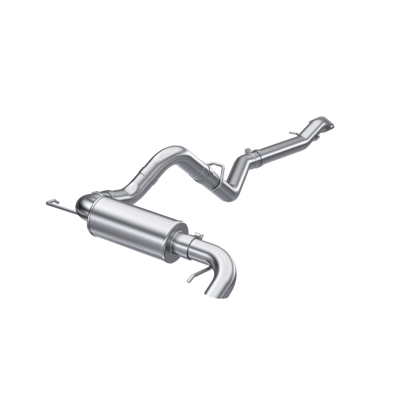 MBRP S5237AL 21-Up Ford Bronco 2.3L/2.7L EcoBoost 2/4DR Aluminized Steel High Clearance Cat-back Exhaust