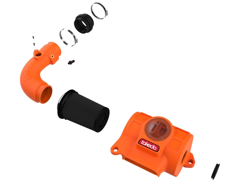 aFe 56-70056KN 22-23 Toyota GR86 / Subaru BRZ Takeda Momentum Pro 5R Orange Edition Cold Air Intake System