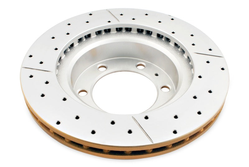 DBA DBA2716X 05-20 Toyota Tacoma (w/6 Lug Wheel & 4 Piston Clpr) Front Drilled & Slotted Street Series Rotor