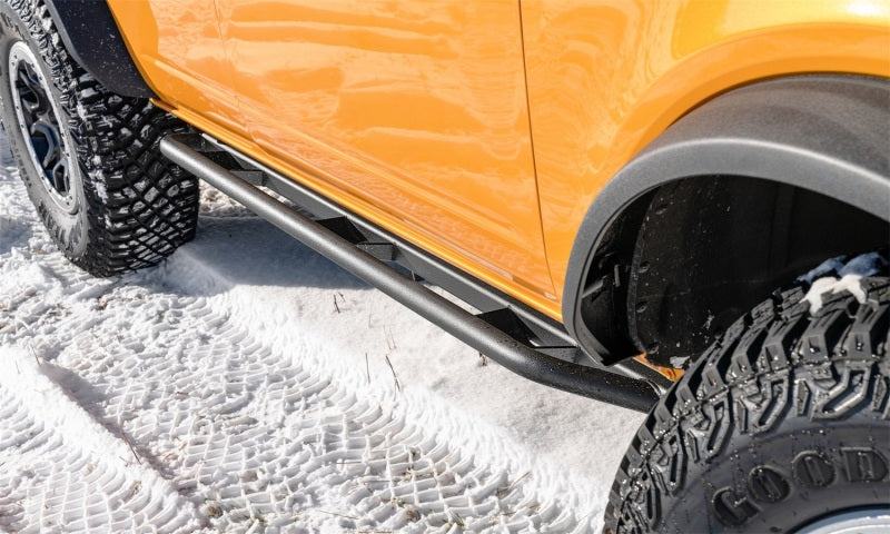 N-Fab TSF214B-TX Trail Slider Steps 2021 Ford Bronco 4 Door - Textured Black