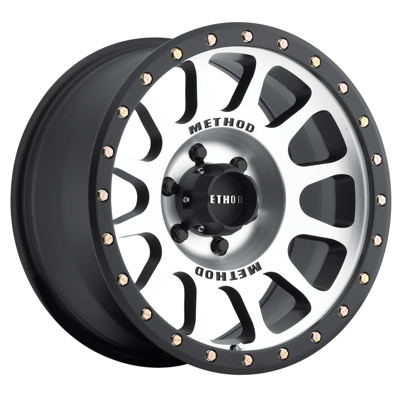 Method Wheels MR30578516300 Method MR305 NV 17x8.5 0mm Offset 6x135 94mm CB Machined/Black Street Loc Wheel