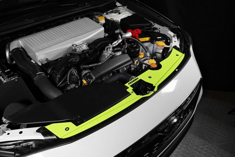 Perrin Performance PSP-ENG-513NY PERRIN 22-25 Subaru WRX Radiator Shroud - Neon Yellow