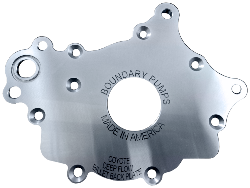 Boundary CM-S2-R2 18-23 Ford Coyote V8 Vane Ported MartenWear Treated Gear Billet Oil Pump Assembly