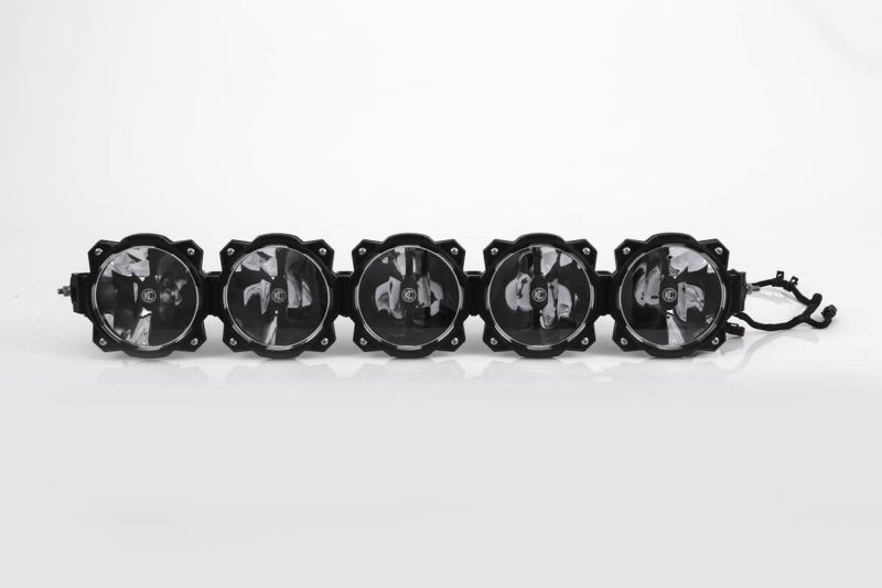 KC HiLiTES 91309 Polaris RZR 32in. Pro6 Gravity LED 5-Light 100w Combo Beam Overhead Light Bar System