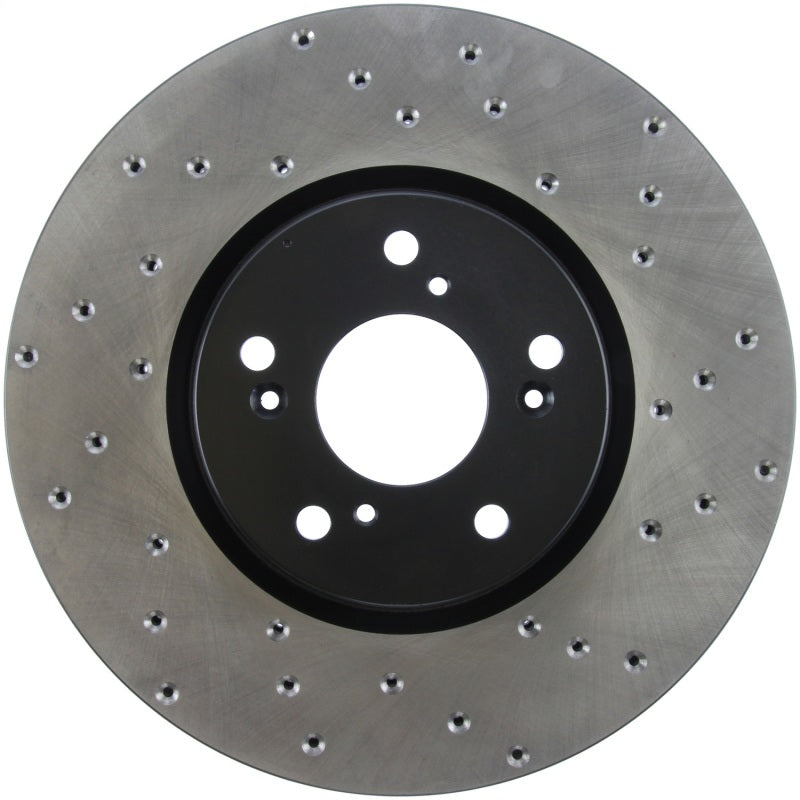Stoptech 128.40062L StopTech 04-08 Acura TL/TL-S Brembo Drilled Left Front Rotor