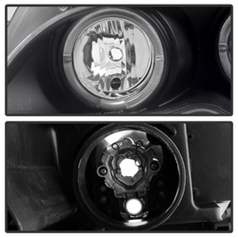 SPYDER 5042415 Spyder BMW E46 3-Series 02-05 4DR Projector Headlights 1PC LED Halo Blk PRO-YD-BMWE4602-4D-AM-BK